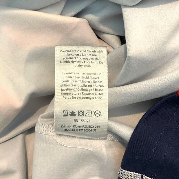 Krimson Klover 1/4 Zip Colorado Base Layer Top Long Sleeve Size S Small Ski - Picture 7 of 7